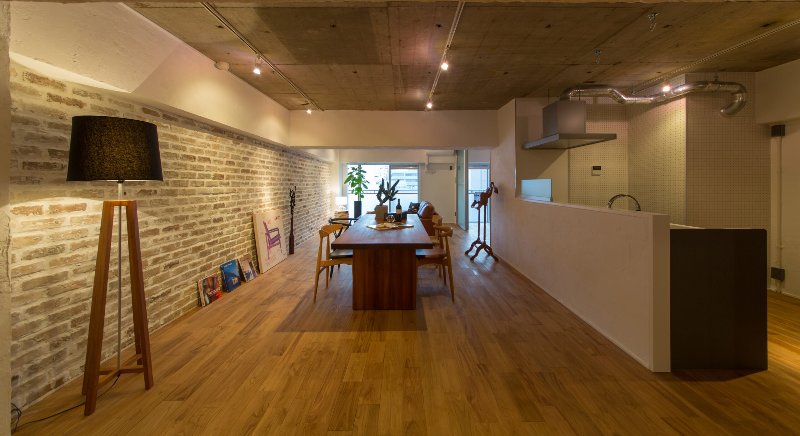 フリースペースを楽しむ家