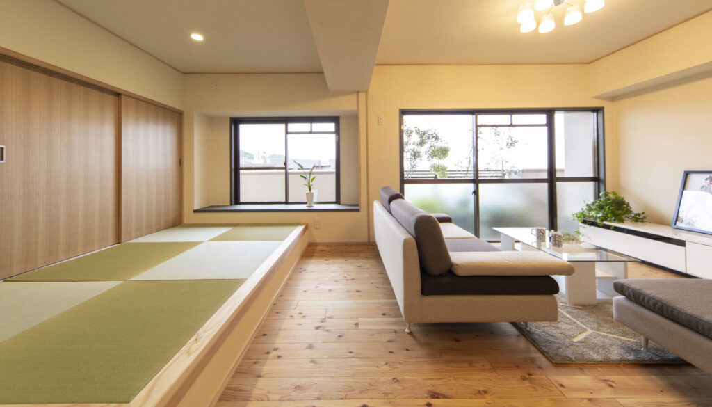 見渡せる繋がる家