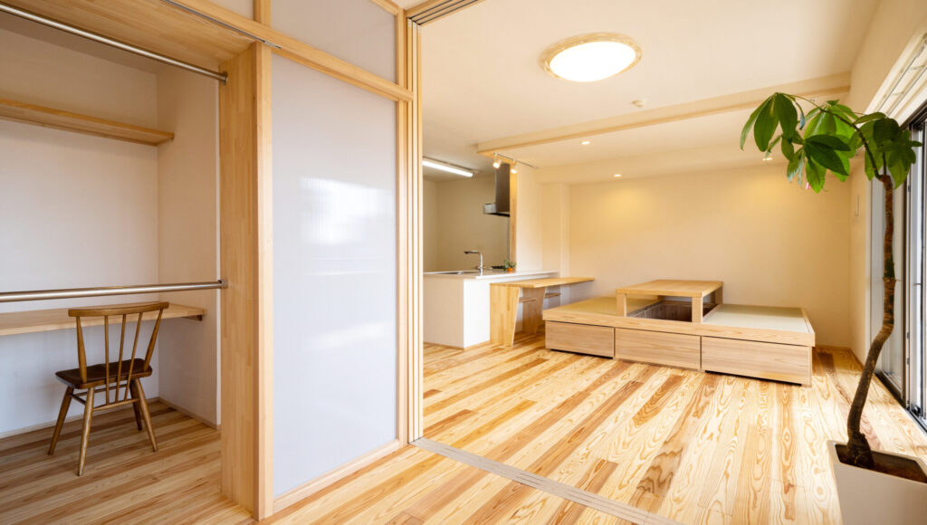 暮らしを自由に彩る家