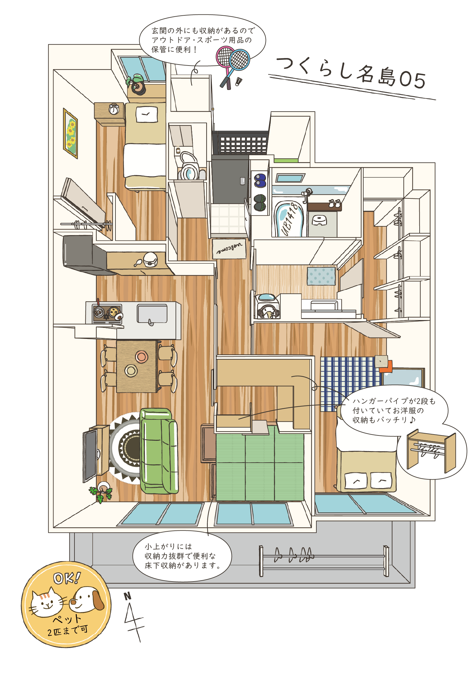 間取図